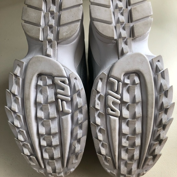 2 PAIRS FILA Womens’s Disruptor II Premium Sneaker AVAILABLE 8 1/2 $95 FOR BOTH! - Picture 6 of 8